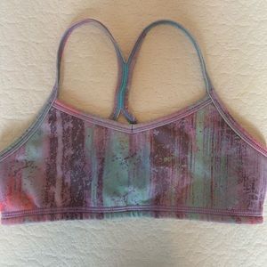 Multicolor Ivivva sports bra (reversible)